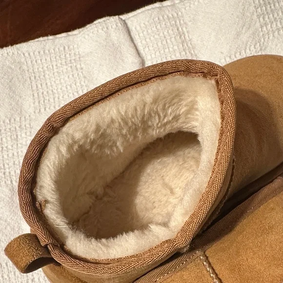 Tan Suede Ankle Boots - Picture 13 of 13